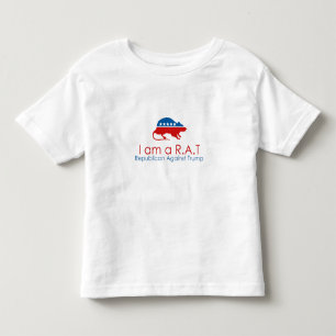 Ik ben een R.A.T.: Republikein tegen Trump Kinder Shirts
