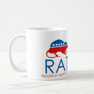 Ik ben een R.A.T.: Republikein tegen Trump Koffiemok