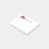 Ik ben een R.A.T.: Republikein tegen Trump Post-it® Notes (Schuin)