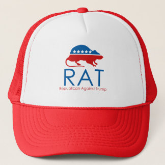 Ik ben een R.A.T.: Republikein tegen Trump Trucker Pet