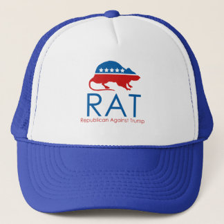 Ik ben een R.A.T.: Republikein tegen Trump Trucker Pet