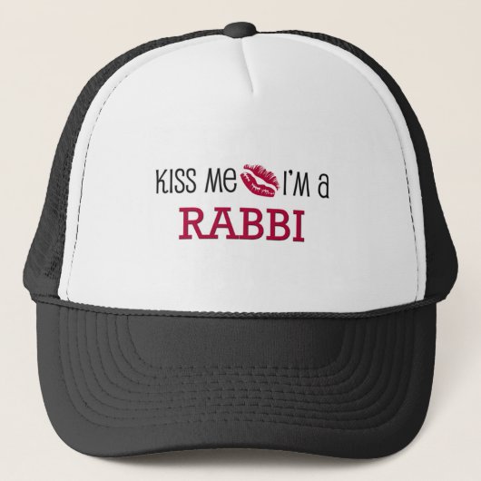 Ik ben een RABBI Trucker Pet (Voorkant)