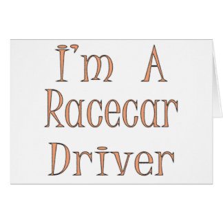 Ik ben een racecar-chauffeur