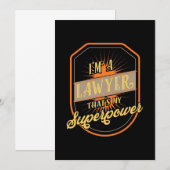 Ik Ben Een Rechtsgeleerde Kaart (Voorkant / Achterkant)