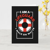 Ik ben een reddingsboei die ik op water loop kaart (Gele Bloem)