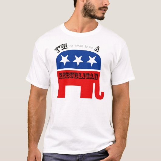 Ik ben een Republikein T-shirt (Voorkant)