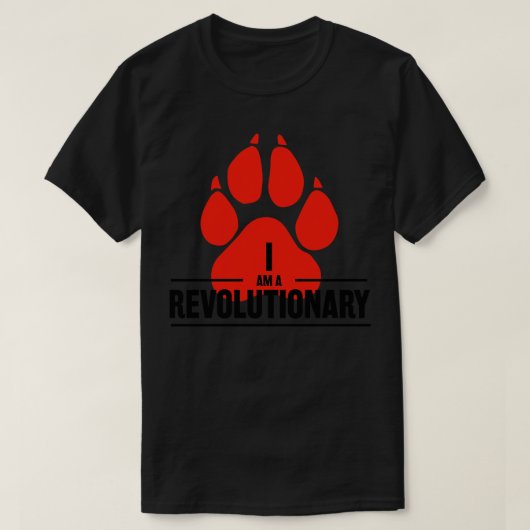 Ik ben een revolutionair Fred Hampton Quote 3 T-shirt (Design voorkant)
