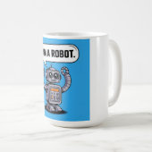 Ik ben een robot koffiemok (Voorkant rechts)