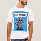 Ik ben een robot t-shirt (Voorkant)
