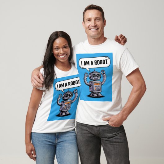 Ik ben een robot t-shirt (Unisex)