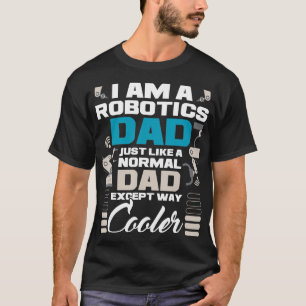 Ik ben een robotica vader robot verzamelaar ingeni t-shirt