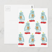 Ik ben een robotleger briefkaart (Voorkant / Achterkant)