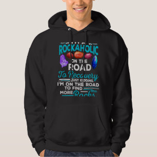 Ik ben een rockaholic op weg naar Recovery Funny G Hoodie
