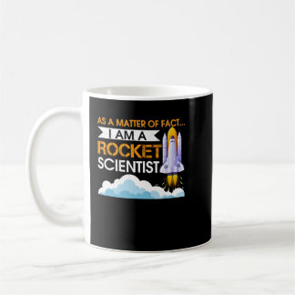 Ik ben een Rocket Scientist Aerospace Engineer Gif Koffiemok