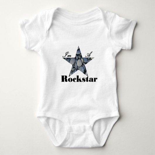 Ik ben een Rockstar T-shirt (Voorkant)