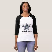 Ik ben een Rockstar T-shirt (Voorkant volledig)