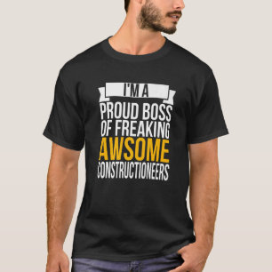 Ik ben een rode baas van de freaking Geweldige Con T-shirt