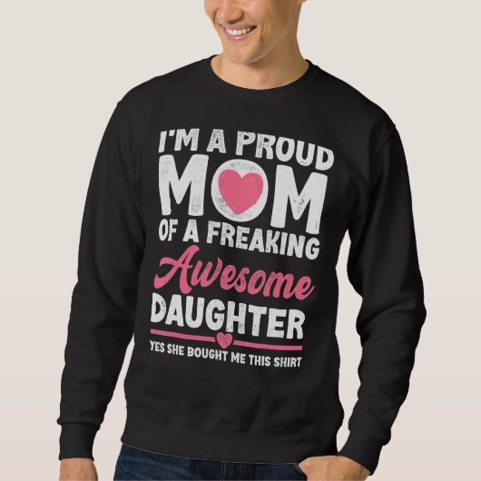 Ik ben een rode mama van de Moederdag. Trui (Voorkant)
