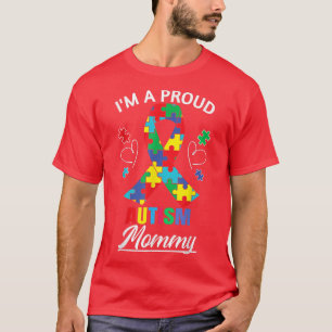 Ik ben een rode mammie Autisme Awareness Autism Ri T-shirt