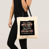 Ik ben een rode moeder van een Geweldige feestdoch Tote Bag (Voorkant (product))