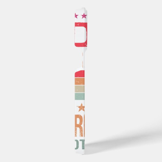 Ik ben een rode pap grijs en een mooie grijze. iPhone hoesje (Rechterkant)