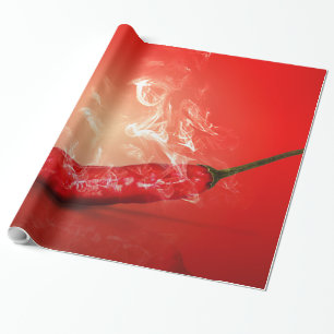 Ik ben een rokende Chili Cadeaupapier