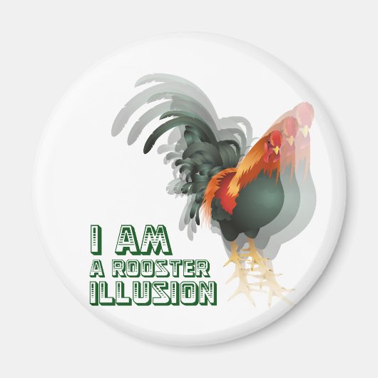 Ik ben een rooster-illusie magneet (Voorkant)