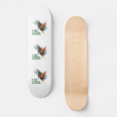 Ik ben een rooster-illusie persoonlijk skateboard (Voorkant)