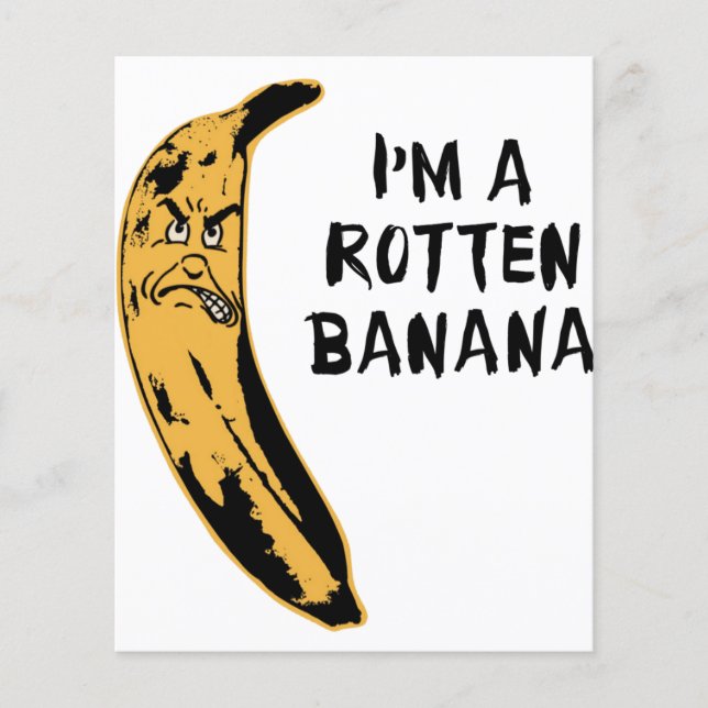 Ik ben een rotte Banaan (Voorkant)