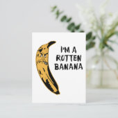 Ik ben een rotte Banaan Briefkaart (Staand voorkant)