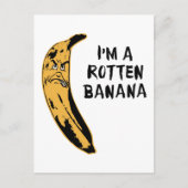 Ik ben een rotte Banaan Briefkaart (Voorkant)