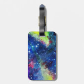 Ik ben een ruimtevaartschilderij van de reiziger, bagagelabel (Achterkant verticaal)