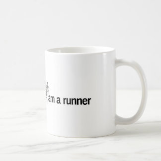 Ik ben een runner koffiemok