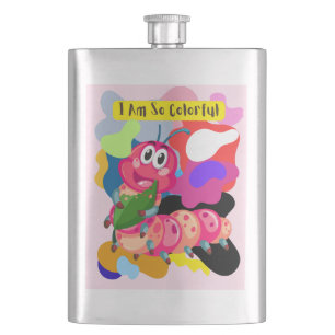 Ik ben een rups zo kleurrijk flacon