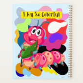 Ik ben een rups zo kleurrijk planner (Achterkant)