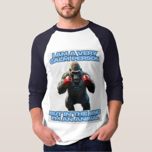 Ik ben een rustig persoon, maar in de ring ben ik t-shirt
