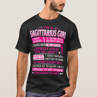 Ik ben een Sagittarius Girl Sagittarius Birthday T-shirt