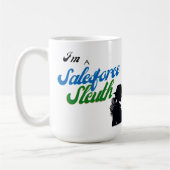 Ik ben een Salesforce Sleuth Koffiemok (Links)
