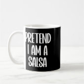 Ik ben een Salsa Halloween kostuum Koffiemok (Links)