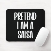 Ik ben een Salsa Halloween kostuum Muismat (Met muis)