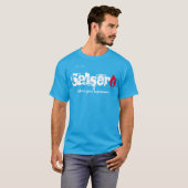 Ik ben een Salsero, wat is je supermacht? T-shirt (Voorkant volledig)