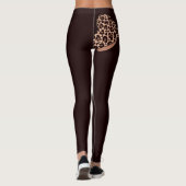 Ik ben een schattige tijger leggings (Achterkant)