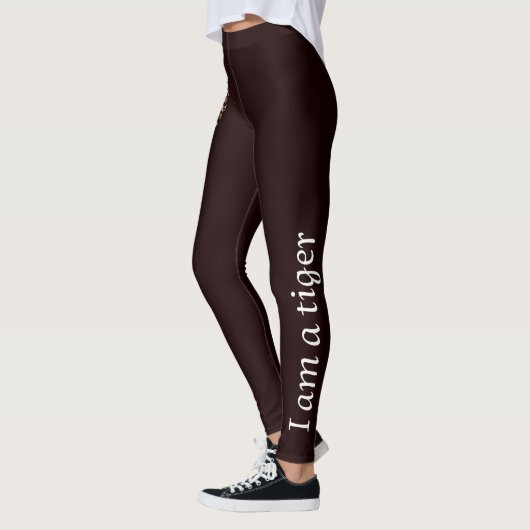 Ik ben een schattige tijger leggings (Links)