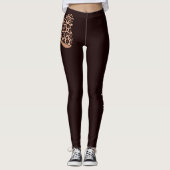 Ik ben een schattige tijger leggings (Voorkant)