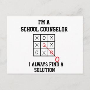 Ik ben een schoolbegeleider, ik vind altijd een op briefkaart
