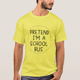 Ik ben een schoolbuik Halloween Lazy Ea T-shirt