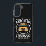 Ik ben een schoolbus Aide Funny Terug naar school Samsung Galaxy Hoesje<br><div class="desc">Ik ben een schoolbus Aide Funny Terug naar school</div>