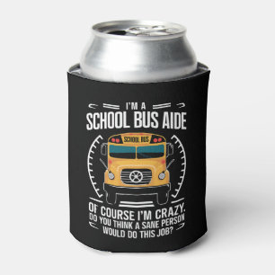 Ik ben een schoolbusassistent, grappig terug naar blikjeskoeler