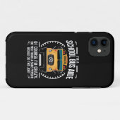 Ik ben een schoolbusassistent, grappig terug naar  Case-Mate iPhone case (Achterkant (horizontaal))