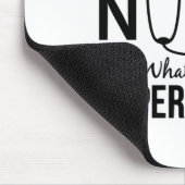 Ik ben een schoolverpleegster muismat (Hoek)